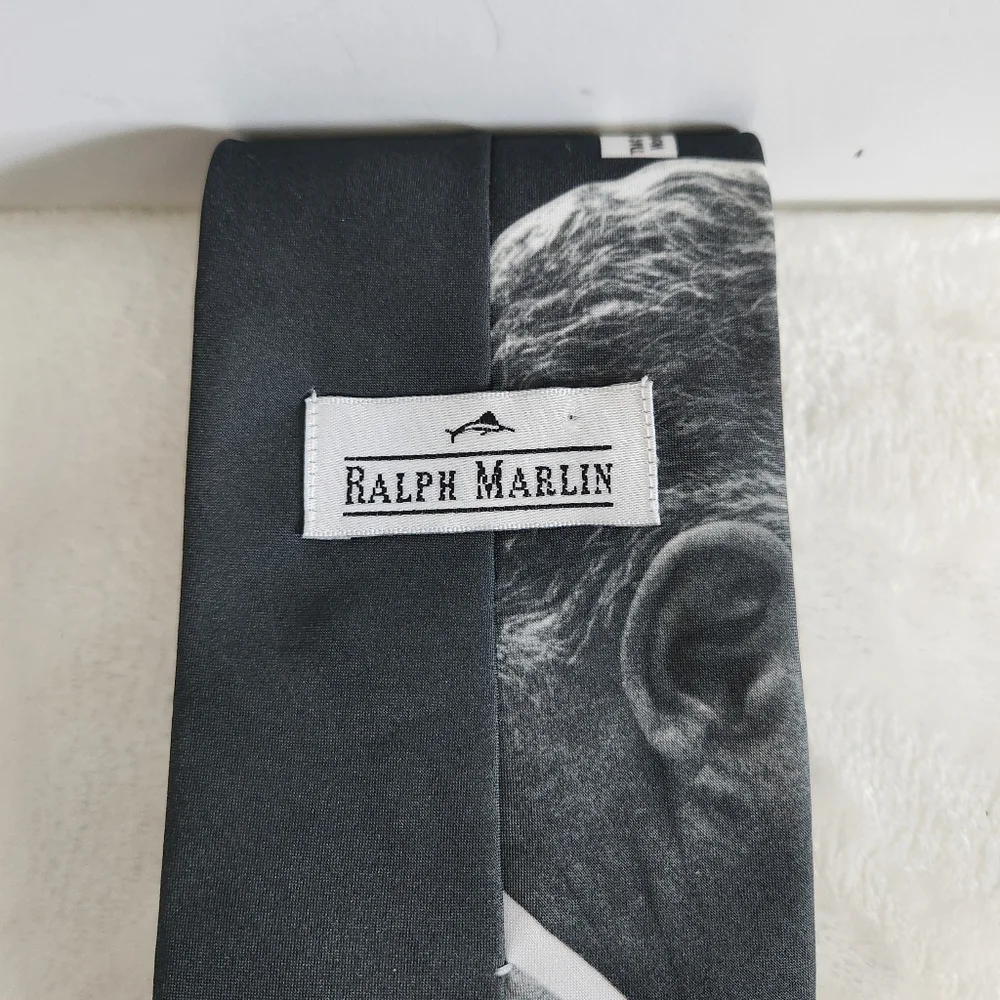 Ralph Marlin Vince Lombardi Winning Is Not Everything Football Gray Tie Necktie